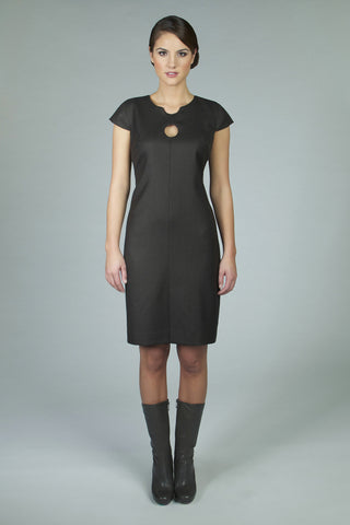 Cutout Shift Dress